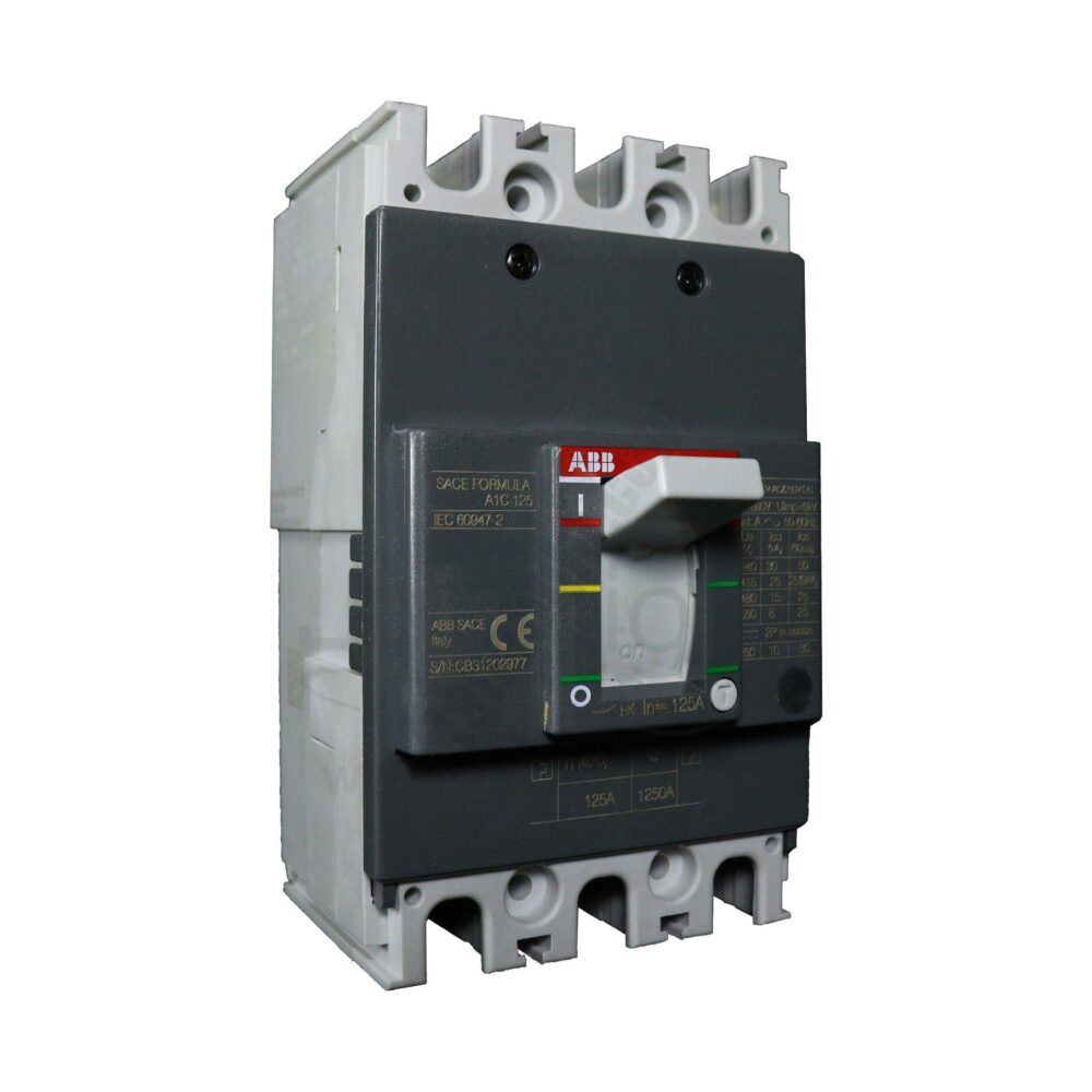 مفتاح مولدد 125 امبير 25 كيلو ABB ABB Circuit breaker Mccb 125 A 25K